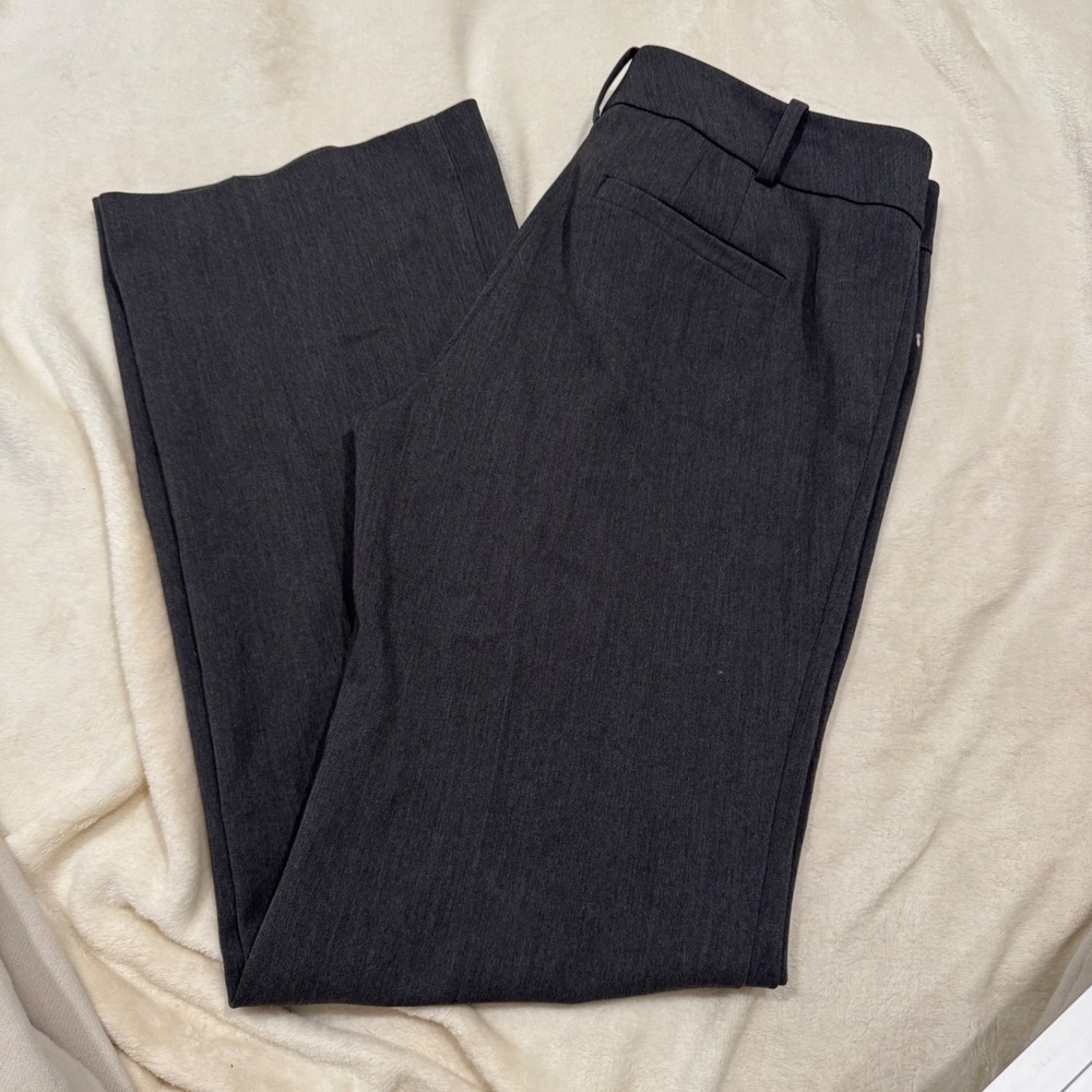 Ann Taylor Modern Gray Dress Pants Size 6